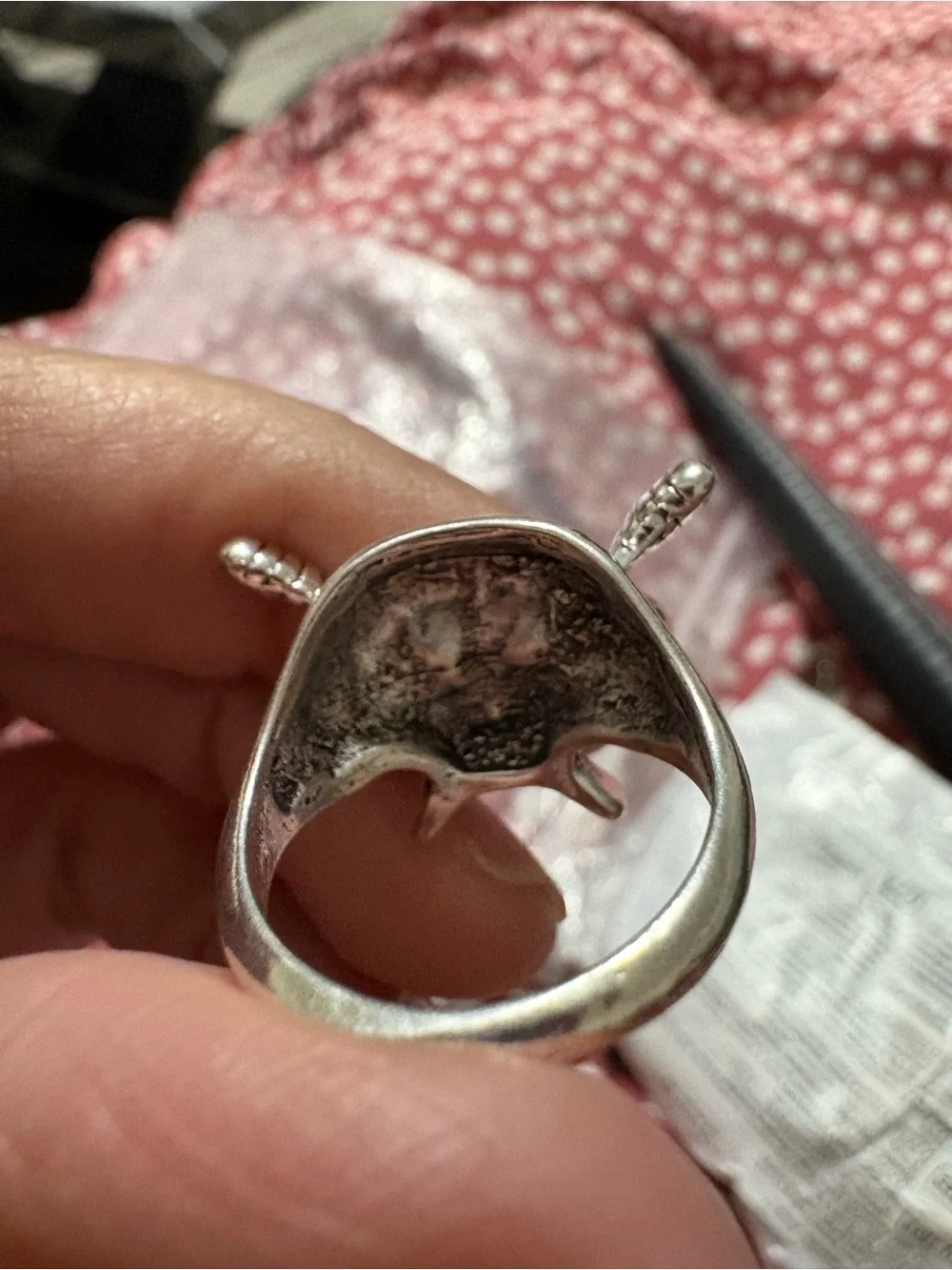 N/A edgy silver